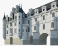 舍農索城堡 3D模型
