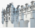 Замок Шенонсо 3D модель