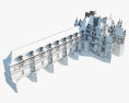 シュノンソー城 3Dモデル