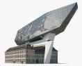 Port Authority Building Antwerp 3D 모델 