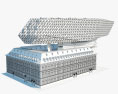 Port Authority Building Antwerp Modelo 3D