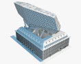 Port Authority Building Antwerp 3D модель