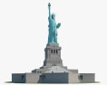 Statue de la Liberté Modèle 3d