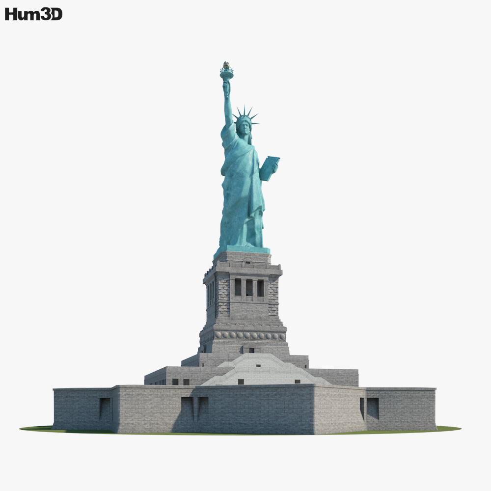 Freiheitsstatue 3D-Modell