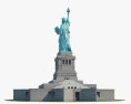 Estátua da Liberdade Modelo 3d