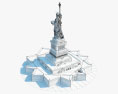 Statua della Libertà Modello 3D