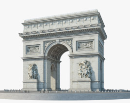 Arc de Triomphe 3D model