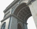 巴黎凯旋门 3D模型