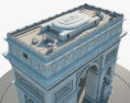 エトワール凱旋門 3Dモデル