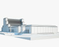 Bagsvaerd Church 3D модель