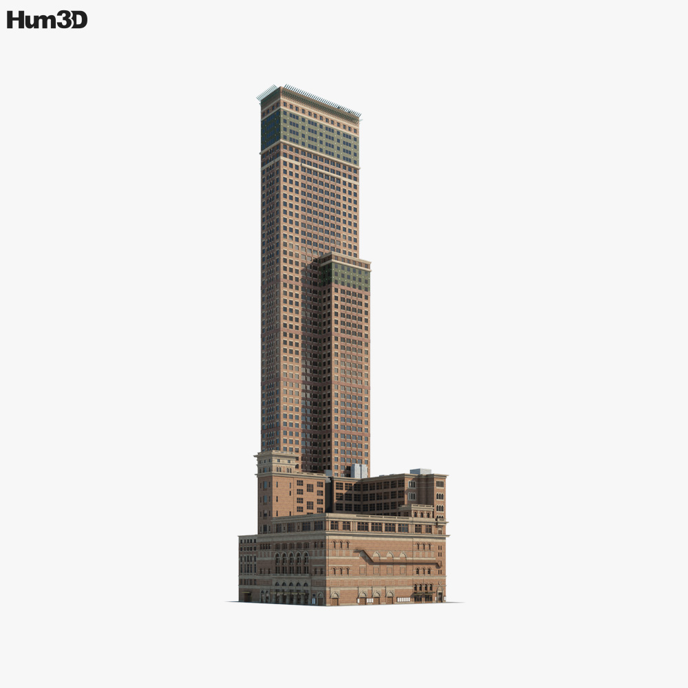 Carnegie Hall Tower 3D model