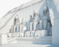 阿布辛貝勒神廟 3D模型