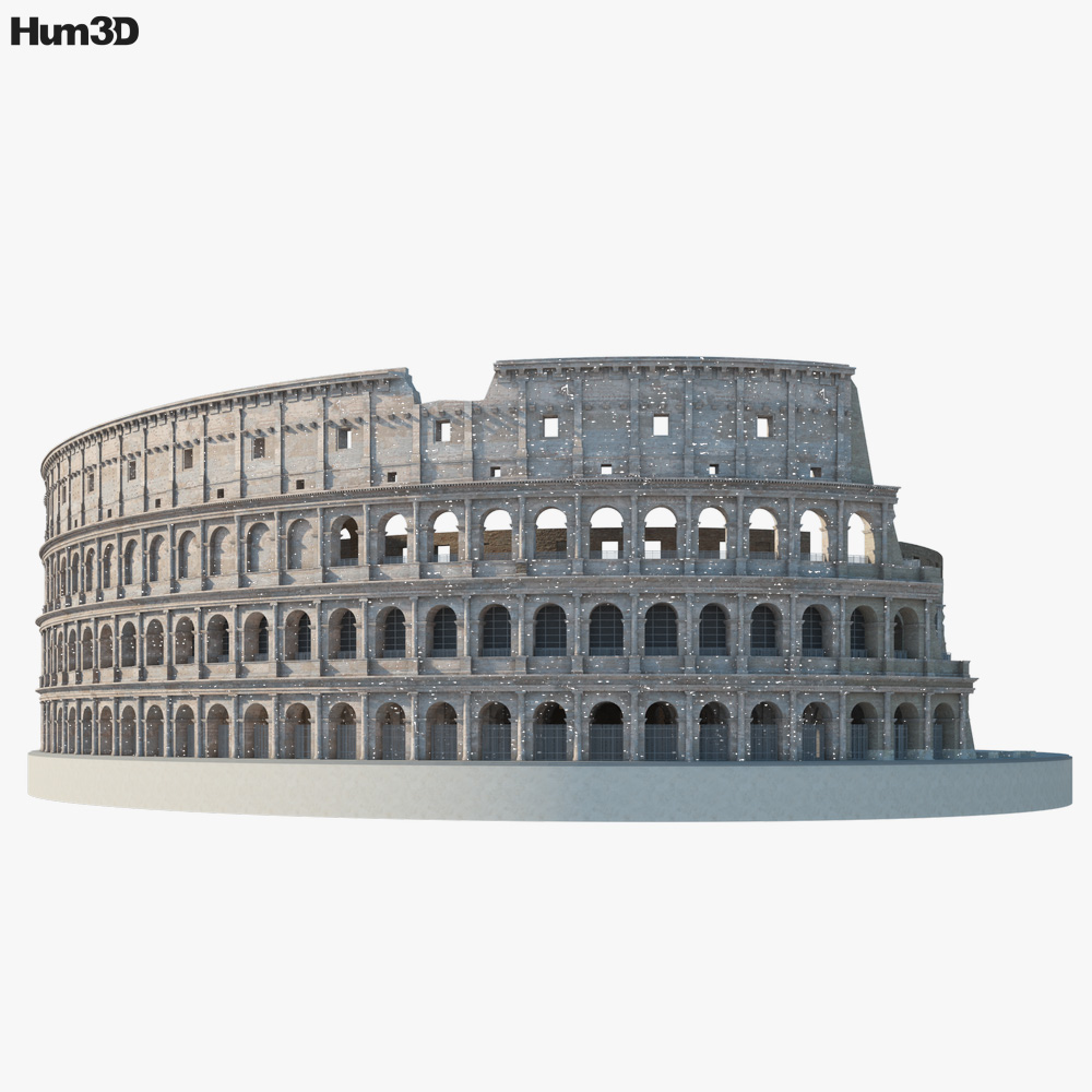 Coliseo Modelo 3D