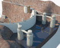 Hoover Dam 3D-Modell