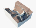 胡佛水壩 3D模型
