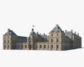 Luxembourg Palace 3D model