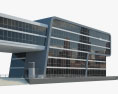 Microsoft Edificio per uffici Cologne Modello 3D