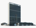 Sede da Organização das Nações Unidas Modelo 3d