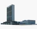 Headquarters of the United Nations 3d model