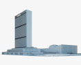 Ufficio delle Nazioni Unite a New York Modello 3D