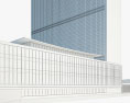 Headquarters of the United Nations 3d model