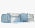 Монреальский музей изящных искусств 3D модель