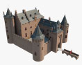 Muiden Castle Modelo 3d
