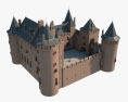 Muiden Castle Modelo 3d