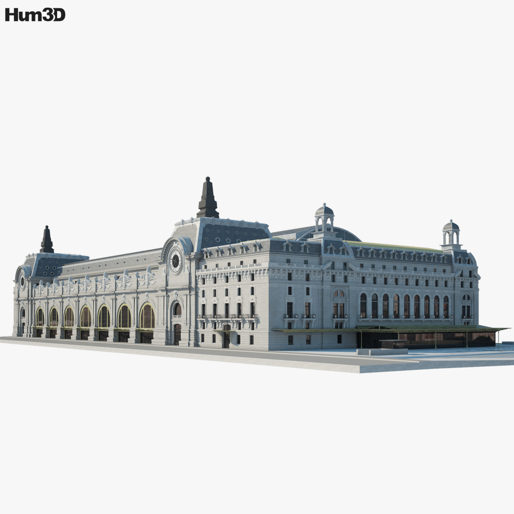 Musee d'Orsay 3D model