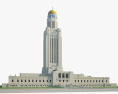 Capitolio del Estado de Nebraska Modelo 3D