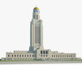 Nebraska State Capitol 3D model