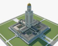 Капитолий штата Небраска 3D модель