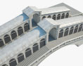 Rialtobrücke 3D-Modell