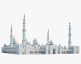 謝赫扎耶德大清真寺 3D模型