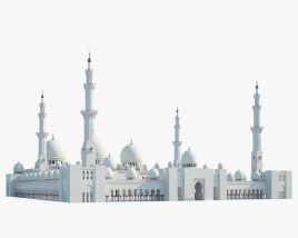 Sheikh Zayed Mosque 3D model