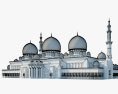 Scheich-Zayid-Moschee 3D-Modell