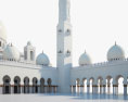 謝赫扎耶德大清真寺 3D模型