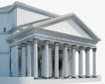 Pantheon Roma Modello 3D