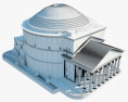 Pantheon Roma Modello 3D