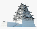 Castello di Osaka Modello 3D