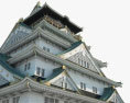 Castelo de Osaka Modelo 3d