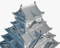 Osaka Castle 3d model