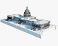 United States Capitol 3d model