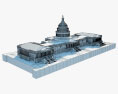 Капітолій (Вашингтон) 3D модель