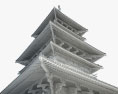 Pagoda of Yakushiji Temple Modelo 3d