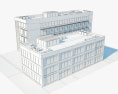사무실 건물 3D 모델 