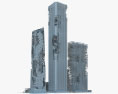 Edifici in rovina Modello 3D