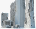 Зруйновані будівлі 3D модель