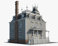 ビクトリア朝の家 3Dモデル