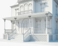 Вікторіанський будинок 3D модель